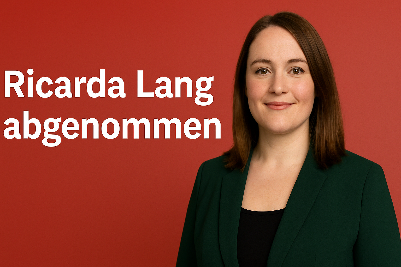 Ricarda Lang abgenommen
